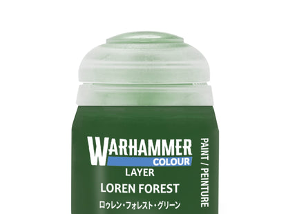 Gamers Guild AZ Citadel Warhammer Colour Paint: Layer - Loren Forest (12ml) Games-Workshop