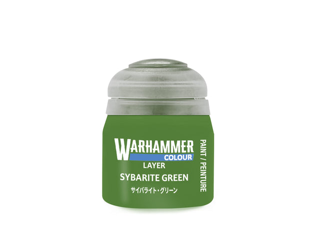 Gamers Guild AZ Citadel Warhammer Colour Paint: Layer - Sybarite Green (12ml) Games-Workshop