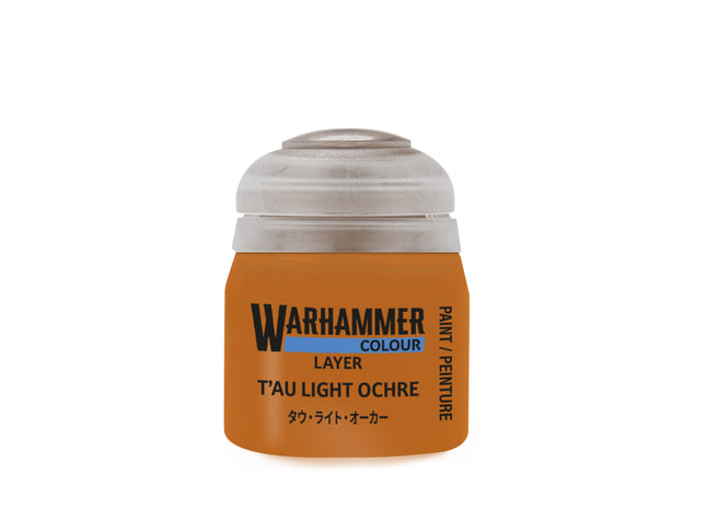 Gamers Guild AZ Citadel Warhammer Colour Paint: Layer - T'au Light Ochre (12ml) Games-Workshop