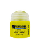 Gamers Guild AZ Citadel Warhammer Colour Paint: Layer - Yriel Yellow (12ml) Games-Workshop