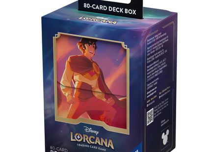 Gamers Guild AZ Clearance Clearance - Disney Lorcana: Deck Box - Aladdin - Black Friday Clearance