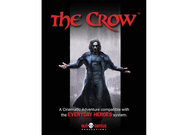 Gamers Guild AZ Clearance Everyday Heroes RPG: Cinematic Adventure - The Crow - Black Friday Clearance