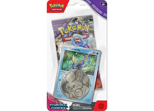 Pokemon: Scarlet and Violet 5 Temporal Forces - Checklane Blister: Car Gamers Guild AZ Pokemon: Scarlet and Violet 5 Temporal Forces - Checklane Blister: Car Gamers Guild AZ
