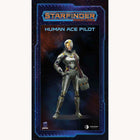 Gamers Guild AZ Clearance Starfinder Masterclass Miniatures - Human Ace Pilot - Black Friday Discontinue