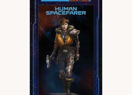 Gamers Guild AZ Clearance Starfinder Masterclass Miniatures - Human Spacefarer - Black Friday Discontinue