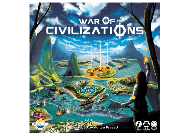 Gamers Guild AZ Clearance War of Civilizations: Deluxe Edition - Black Friday Discontinue