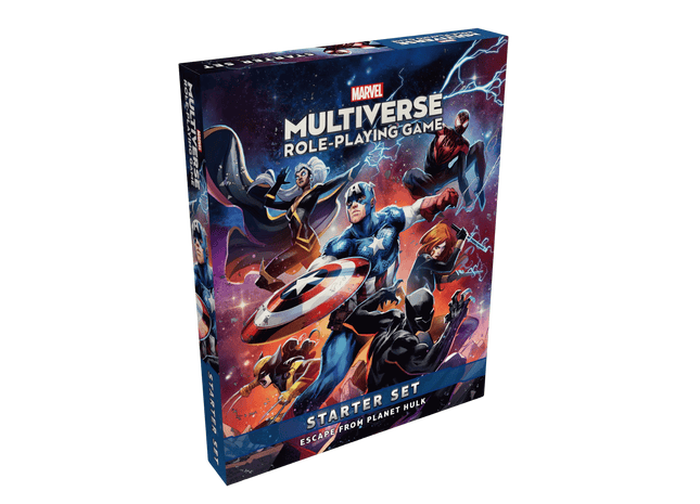 Gamers Guild AZ CMON Marvel Multiverse RPG: Escape From Planet Hulk - Starter Kit (Pre-Order) Asmodee