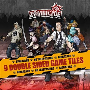Gamers Guild AZ CMON Zombicide: 9 Double Sided Game Tiles Asmodee