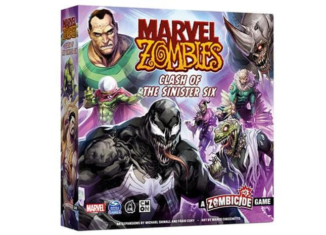 Gamers Guild AZ CMON Zombicide: Marvel Zombies - Clash of The Sinister Six Asmodee