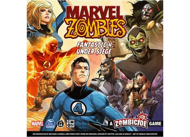 Gamers Guild AZ CMON Zombicide: Marvel Zombies - Fantastic 4: Under Siege (Pre-Order) Asmodee