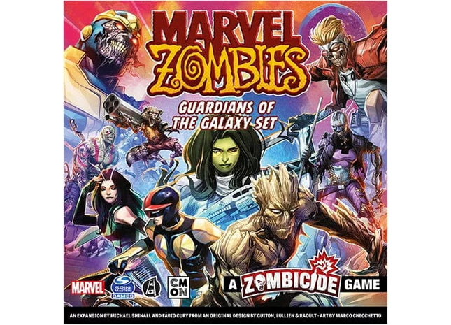 Gamers Guild AZ CMON Zombicide: Marvel Zombies - Guardians Of The Galaxy Set (Pre-Order) Asmodee