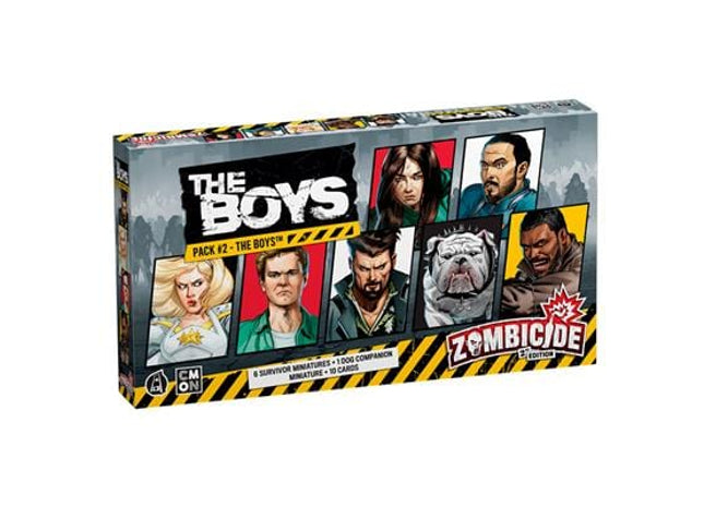 Gamers Guild AZ CMON Zombicide: The Boys Pack #2 - The Boys - Black Friday Asmodee