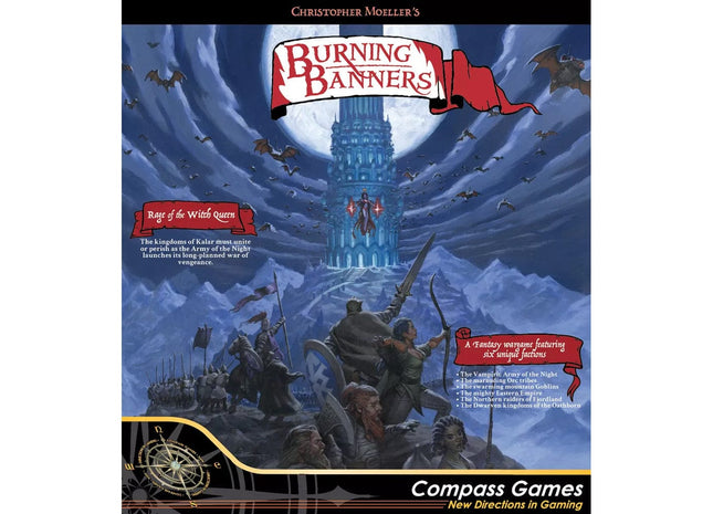 Gamers Guild AZ Compass Games LLC Burning Banners (Pre-Order) AGD