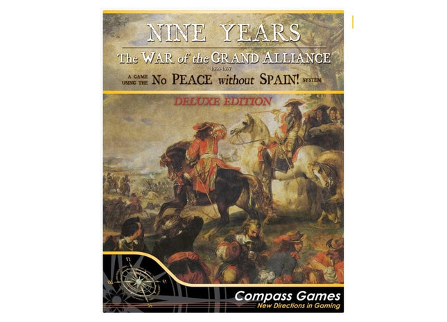 Gamers Guild AZ Compass Games LLC Nine Years: War of the Grand Alliance - Deluxe Edition (Pre-Order) AGD