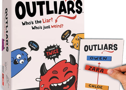 Gamers Guild AZ Confident Games Outliars (Pre-Order) Asmodee