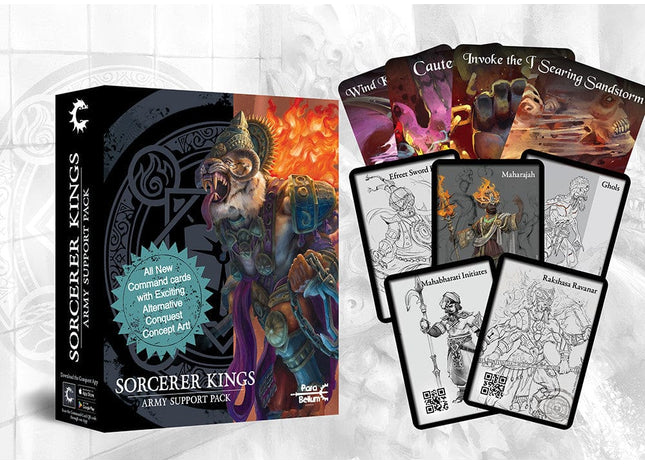 Gamers Guild AZ Conquest Conquest: Alternative Art Army Support Pack - Sorcerer Kings (Pre-Order) Para Bellum Games