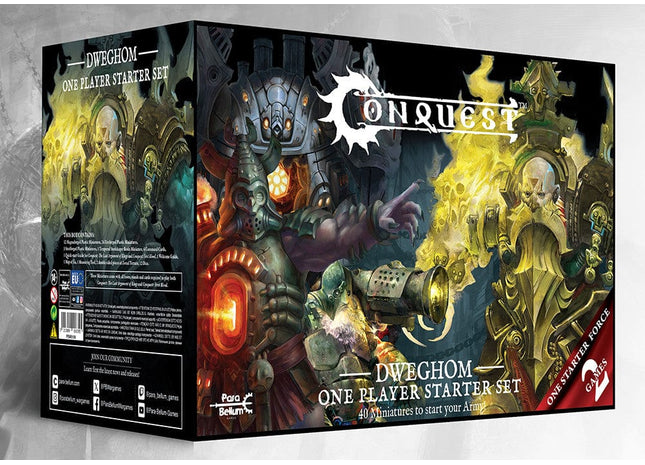 Gamers Guild AZ Conquest Conquest: Dweghom - 2025 Supercharged Starter Set (Pre-Order) Para Bellum Games