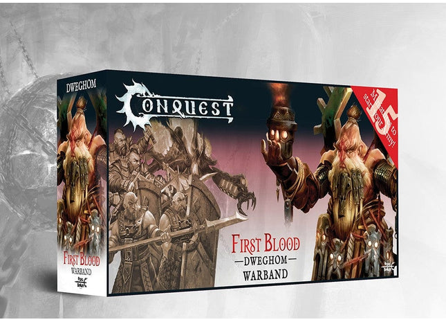 Gamers Guild AZ Conquest Conquest: Dweghom - First Blood Warband Para-Bellum Games