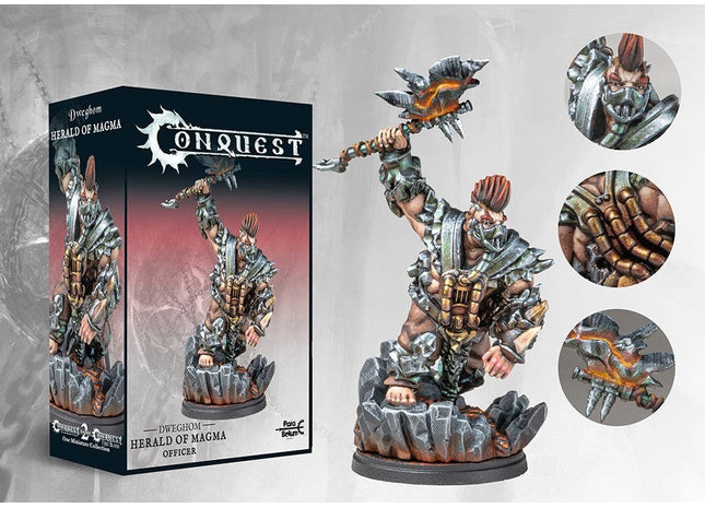 Gamers Guild AZ Conquest Conquest: Dweghom - Herald of Magma Para-Bellum Games