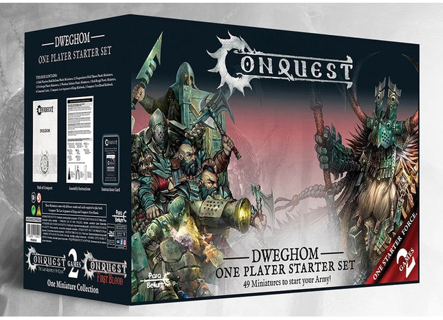 Gamers Guild AZ Conquest Conquest: Dweghom - One Player Starter Set Para-Bellum Games