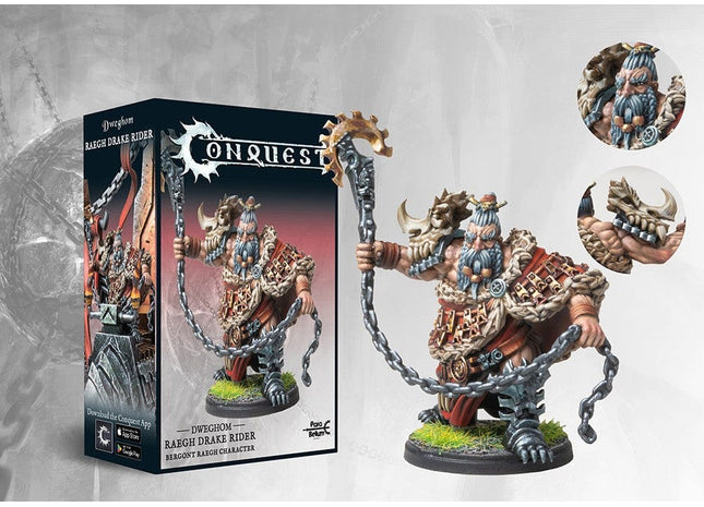 Gamers Guild AZ Conquest Conquest: Dweghom: Raegh Drake Rider Para-Bellum Games