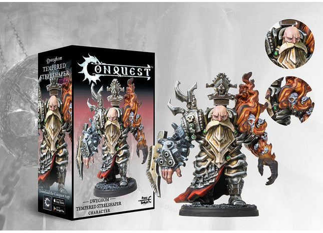 Gamers Guild AZ Conquest Conquest: Dweghom: Tempered Steelshaper - 5th Anniversary Remix Para Bellum Games