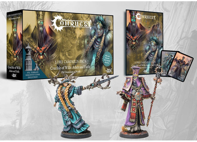 Gamers Guild AZ Conquest Conquest: Lore Campaign Pack - Crucible of Wills: Ashes and Faith (Pre-Order) Para Bellum Games