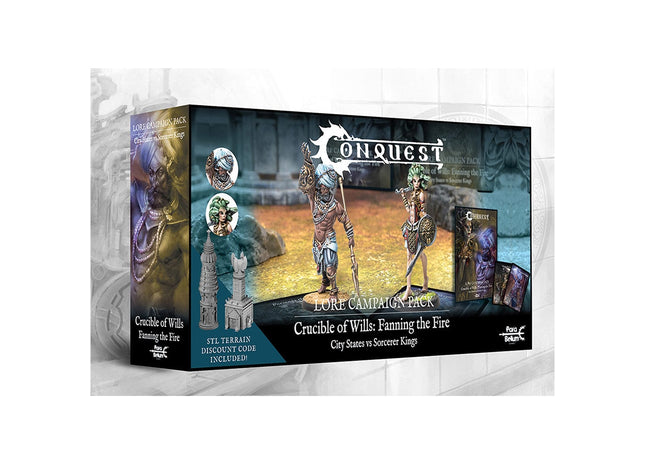 Gamers Guild AZ Conquest Conquest: Lore Campaign Pack - Crucible of Wills: Fanning the Fire Para Bellum Games