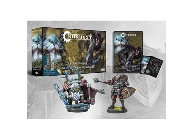 Gamers Guild AZ Conquest Conquest: Lore Campaign Pack - Crucible of Wills: The Stone Face Campaign Para Bellum Games