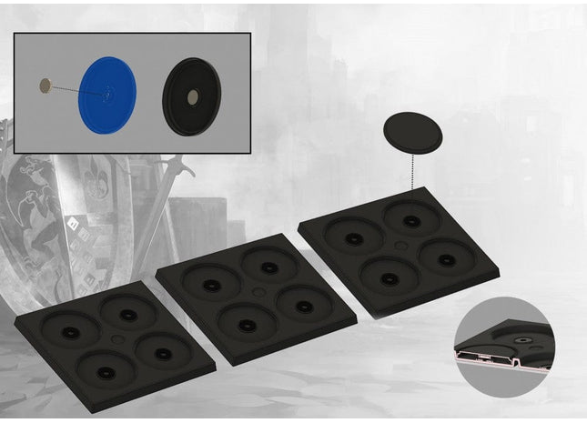 Gamers Guild AZ Conquest Conquest: Magnetic Bases and Carriers - Infantry Para-Bellum Games