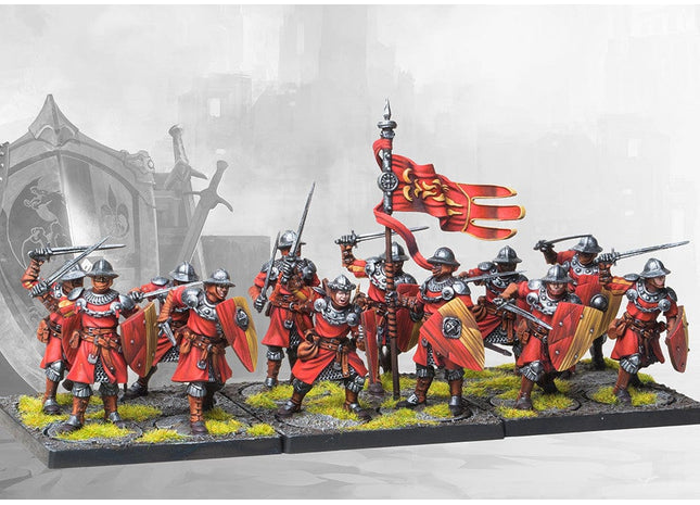 Gamers Guild AZ Conquest Conquest: Men At Arms REMIX (Dual Kit) - Hundred Kingdoms (Pre-Order) Para Bellum Games