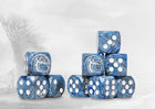 Gamers Guild AZ Conquest Conquest: Nords Logo on Navy Marbled Dice (Pre-Order) Baron of Dice