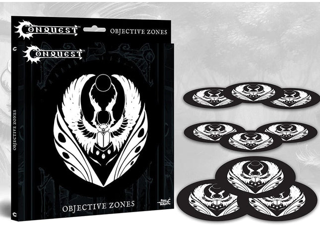 Gamers Guild AZ Conquest Conquest: Objective Zones - Weaver Courts Logo (Pre-Order) Para Bellum Games