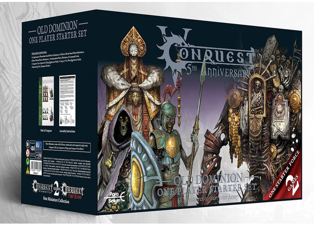 Gamers Guild AZ Conquest Conquest: Old Dominion: Conquest 5th Anniversary Supercharged Starter Set (Pre-Order) Para Bellum Games