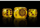 Gamers Guild AZ Conquest Conquest: Sorcerer Kings Faction Dice On Grey And Magenta Swirl Para Bellum Games