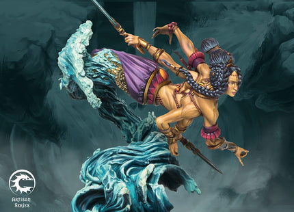 Gamers Guild AZ Conquest Conquest: Sorcerer Kings - Marid Apsara Artisan Series (Pre-Order) Para Bellum Games