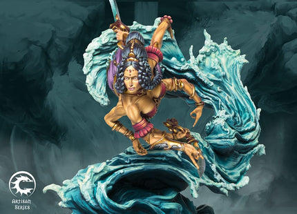 Gamers Guild AZ Conquest Conquest: Sorcerer Kings - Marid Apsara Artisan Series (Pre-Order) Para Bellum Games