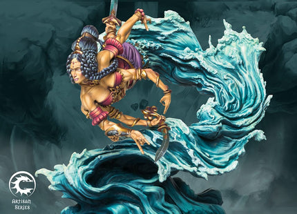 Gamers Guild AZ Conquest Conquest: Sorcerer Kings - Marid Apsara Artisan Series (Pre-Order) Para Bellum Games