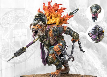 Gamers Guild AZ Conquest Conquest: Sorcerer Kings - Rakshasa Ravanar (with Hindu Fork) (Pre-Order) Para Bellum Games