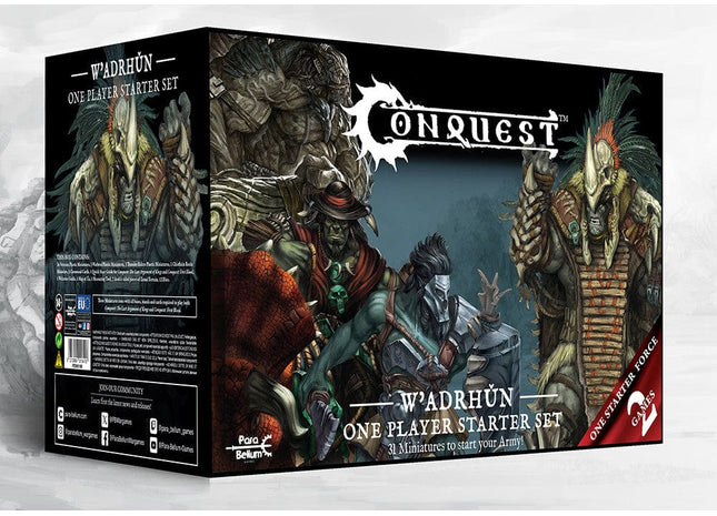 Gamers Guild AZ Conquest Conquest: W’adrhun - 2025 Supercharged Starter Set (Pre-Order) Para Bellum Games
