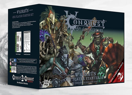 Gamers Guild AZ Conquest Conquest: W’adrhŭn - 5th Anniversary Supercharged Starter Set (Pre-Order) Para Bellum Games