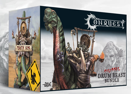 Gamers Guild AZ Conquest Conquest: W'adrhun Colossal Drum Beast Bundle Para-Bellum Games