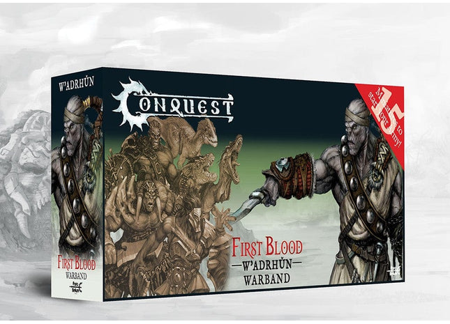 Gamers Guild AZ Conquest Conquest: W’adrhŭn - First Blood Warband Para-Bellum Games