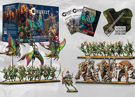 Gamers Guild AZ Conquest Conquest: Weaver Courts - Supercharged Starter Set (Pre-Order) Para Bellum Games