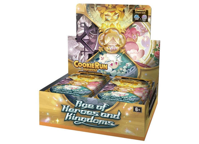 Gamers Guild AZ CookieRun TCG CookieRun TCG: Age of Heroes and Kingdoms Booster Display (Pre-Order) ACD Distribution