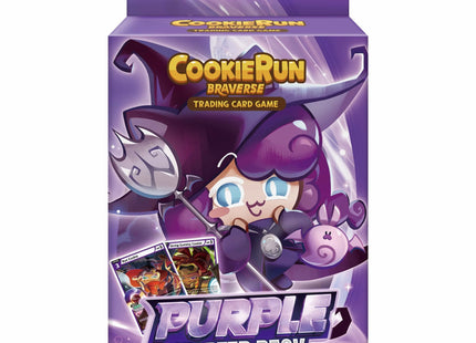 Gamers Guild AZ CookieRun TCG CookieRun TCG: Brave Beginnings Purple Starter Deck (Pre-Order) CookieRun TCG