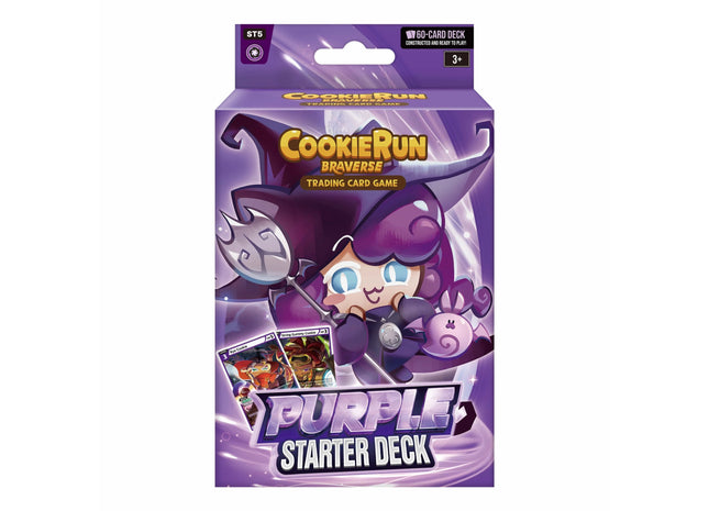 Gamers Guild AZ CookieRun TCG CookieRun TCG: Brave Beginnings Purple Starter Deck (Pre-Order) CookieRun TCG