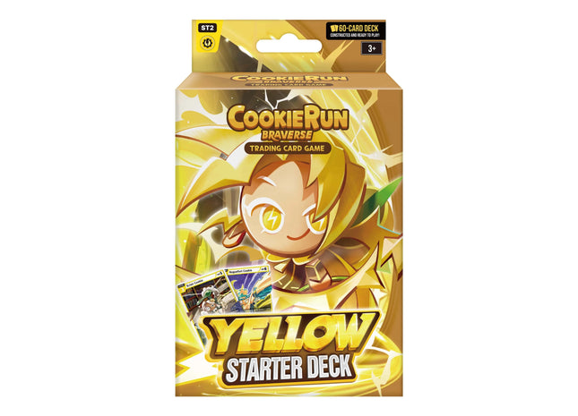 Gamers Guild AZ CookieRun TCG CookieRun TCG: Brave Beginnings Yellow Starter Deck (Pre-Order) CookieRun TCG
