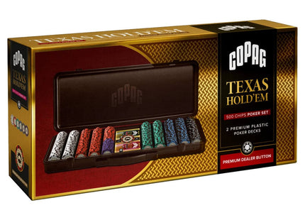 Gamers Guild AZ Copag COPAG: Texas Hold 'Em - 500 Chip Poker Set (Pre-Order) ACD Distribution