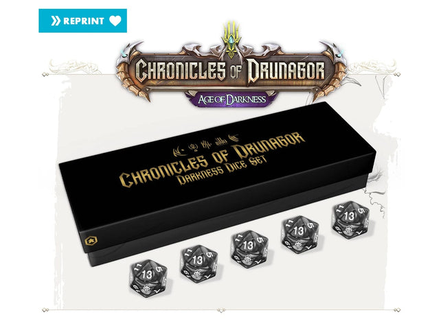 Gamers Guild AZ Creative Game Studio Chronicles of Drunagor: Age of Darkness - Dice Set AGD